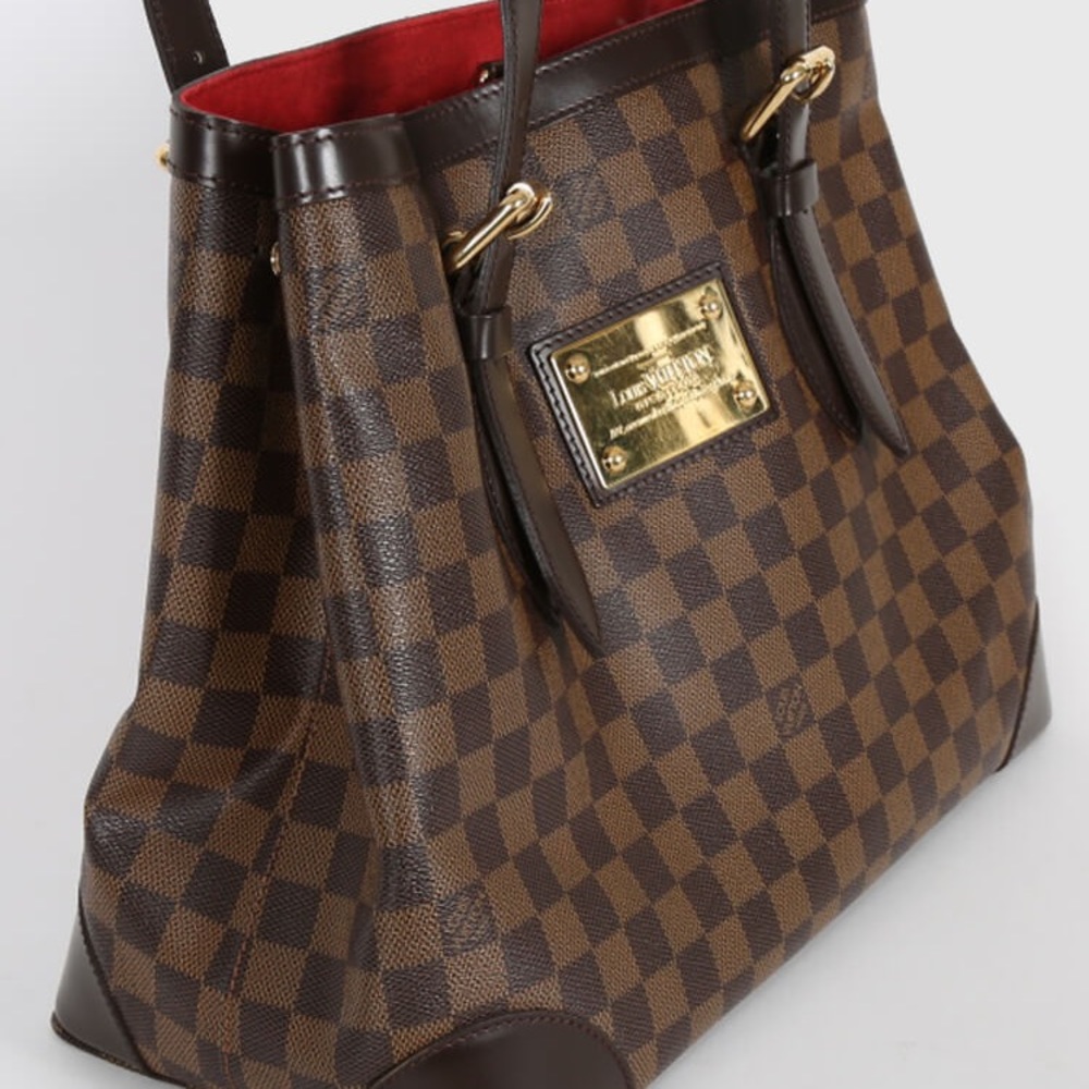 Louis Vuitton Brown Damier Ebene Hampsted MM, used